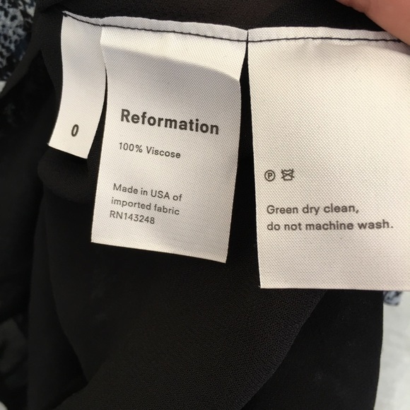 Reformation Scarlett serpent print mini dress. - Picture 9 of 11